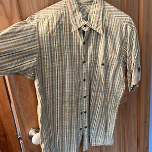 Mountain hard wear snap shirt